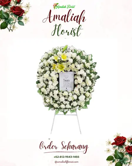 Krans Bunga Duka Pemulutan Ulu